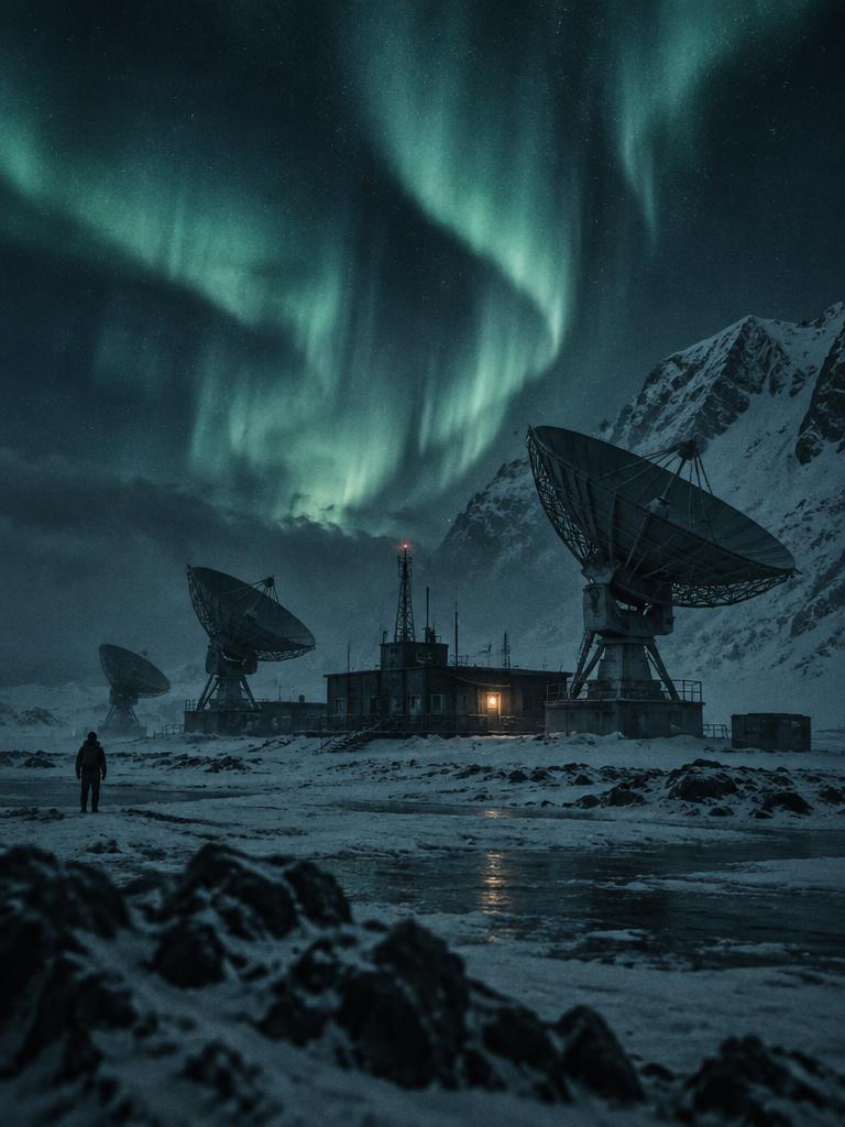Poster artwork for the sample production The Last Signal
